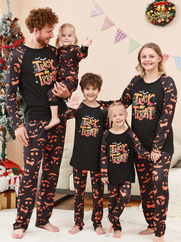 Matching Halloween Pajamas for the Whole Family