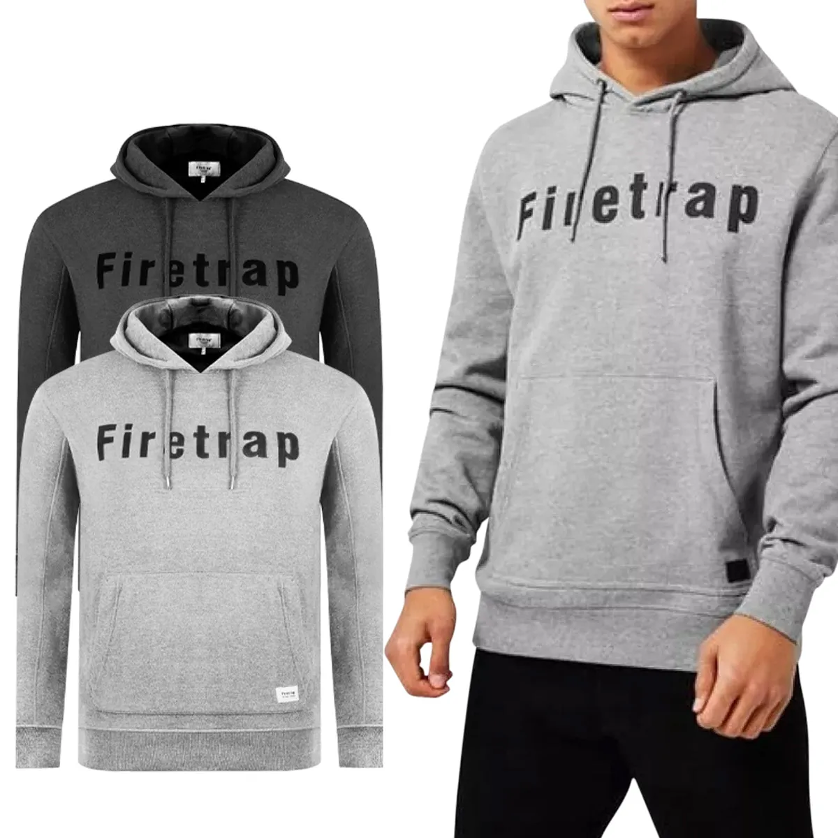 Mens Premium Full Sleeve Fleece Hoodie Sweatshirt