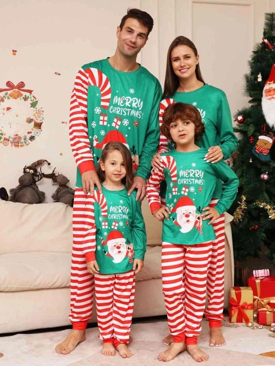 MERRY CHRISTMAS Santa and Reindeer Lounge Set