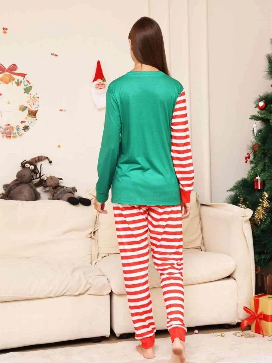 MERRY CHRISTMAS Santa and Reindeer Lounge Set