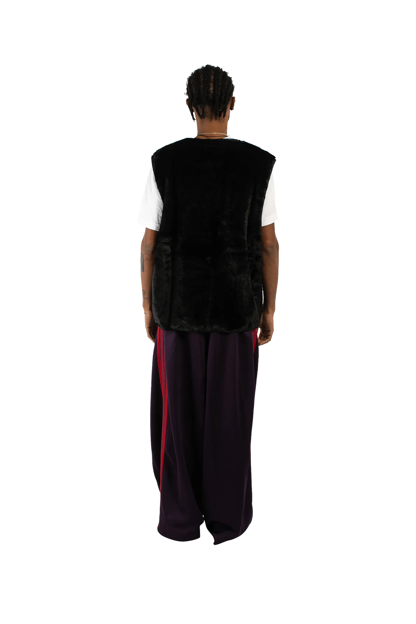 Micro Fur W.U. Piping Vest
