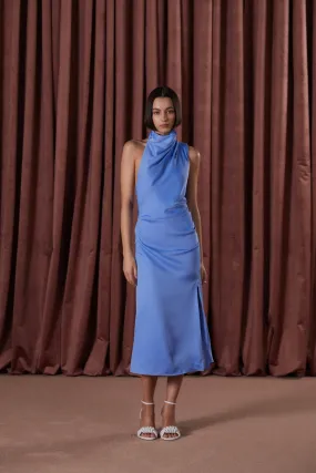MISHA Robbia Satin Midi Dress