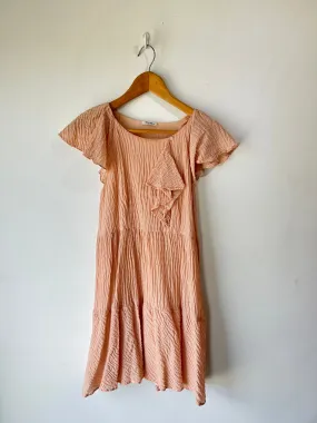 Miu Miu Peach Ruffle Dress