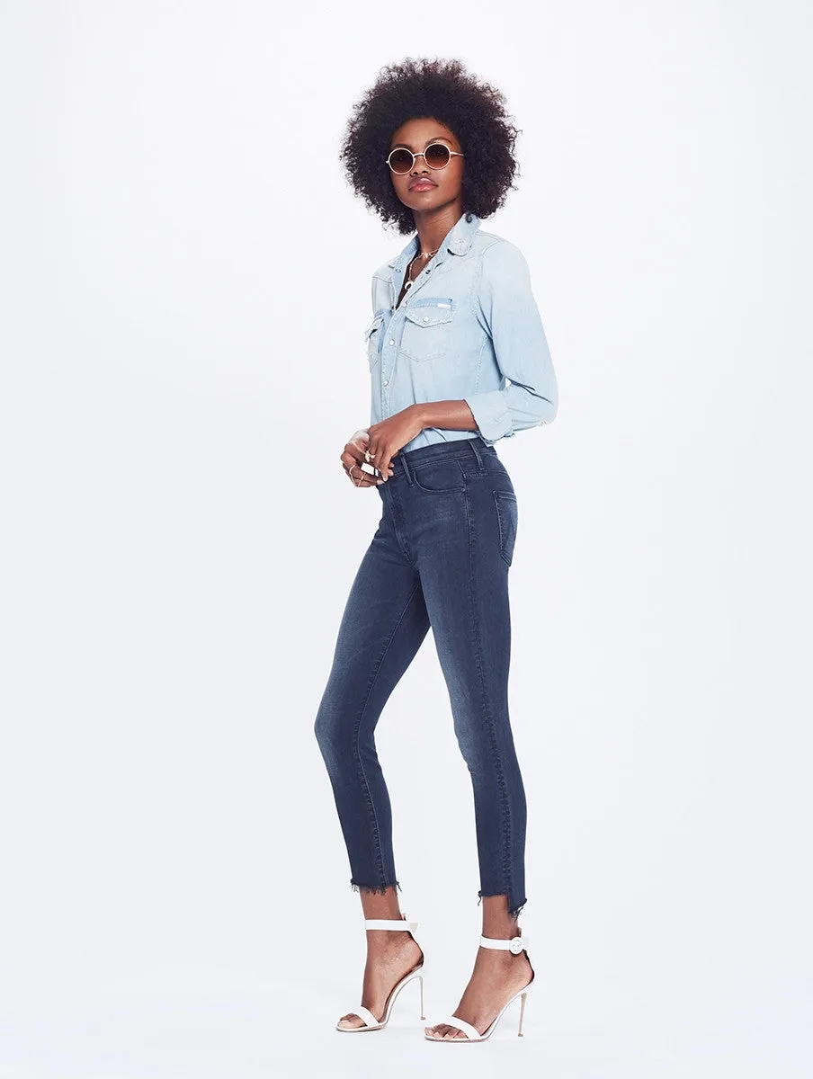 Mother - Stunner Zip Ankle Fray