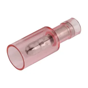 Narva 4.0mm Female Bullet Terminal Red (12 Pack) - 56047BL