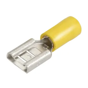 Narva 56040BL 9.5 X 1.2Mm Female BLade Terminal - Yellow (10 Pack)