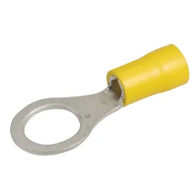 Narva 9.5mm Ring Terminal Yellow (10 Pack) - 56092BL