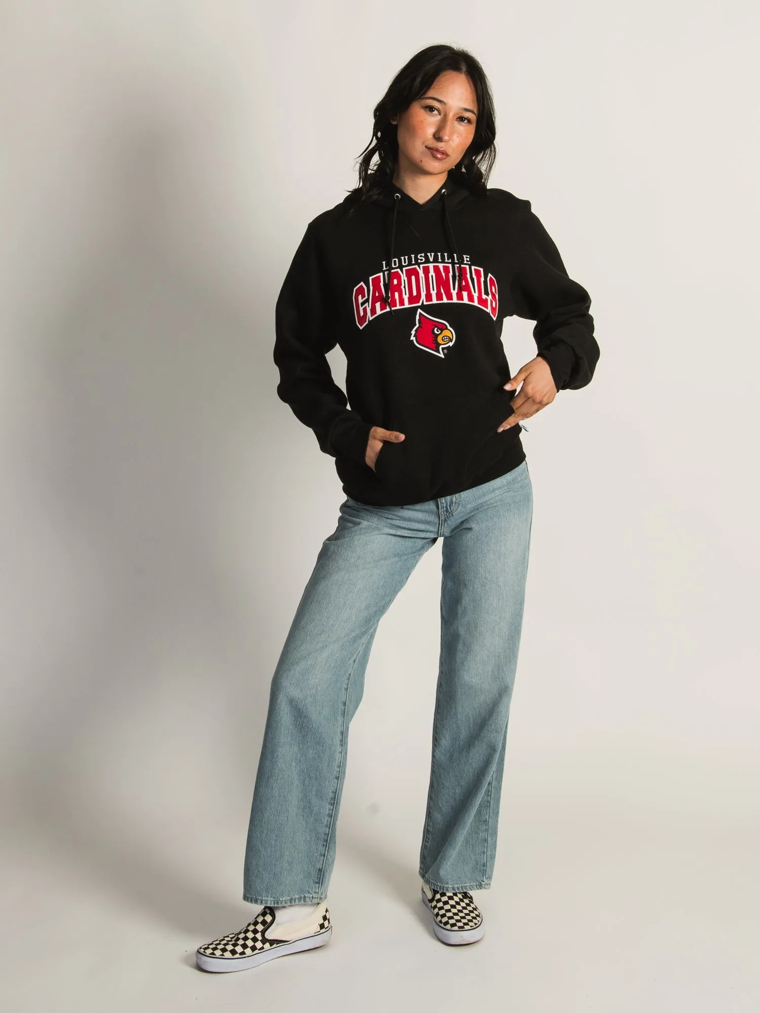 NCAA LOUISVILLE PULLOVER HOODIE