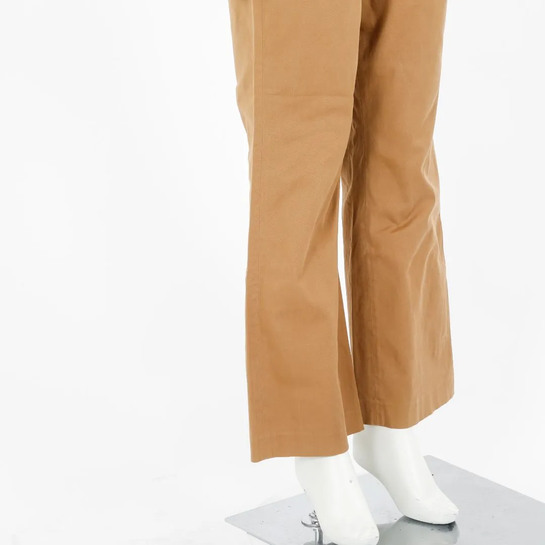 Nili Lotan Cotton Flare Pants Size US 8 | AU 12