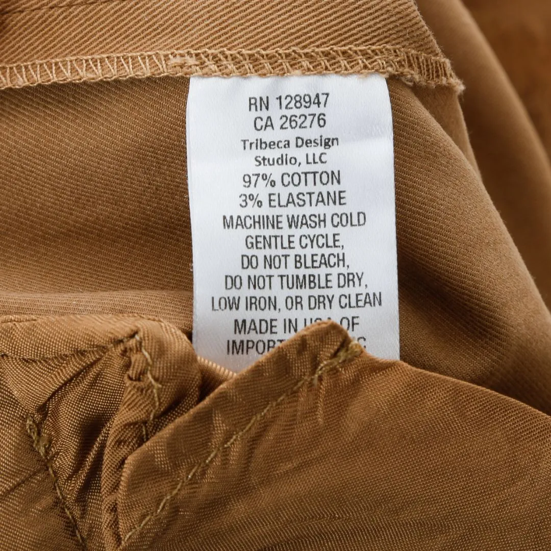 Nili Lotan Cotton Flare Pants Size US 8 | AU 12