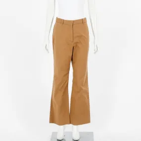 Nili Lotan Cotton Flare Pants Size US 8 | AU 12