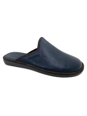 Nordikas Men's Backless Leather House Shoe