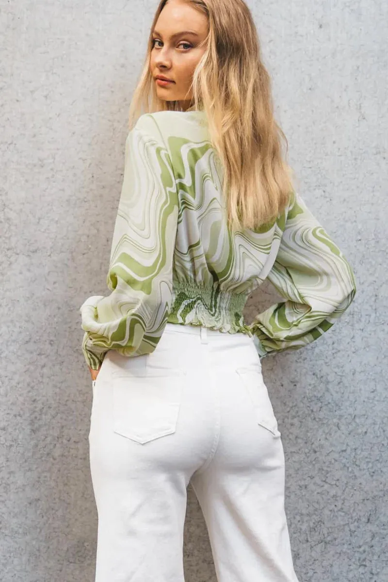 Paper Heart Vintage Flare Jeans - White