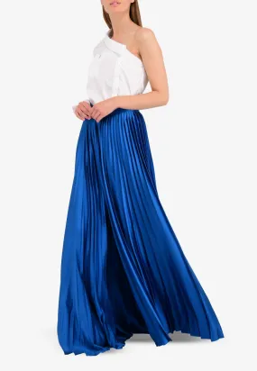 Pleated Palazzo Pants
