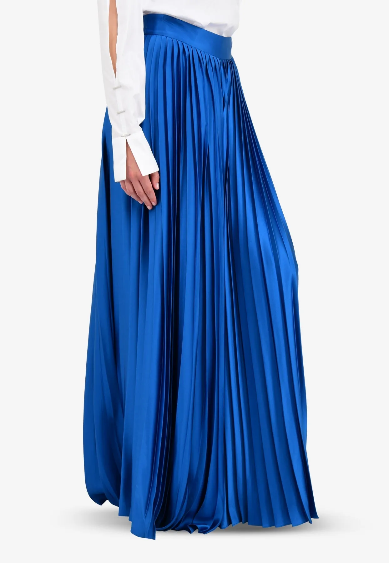 Pleated Palazzo Pants