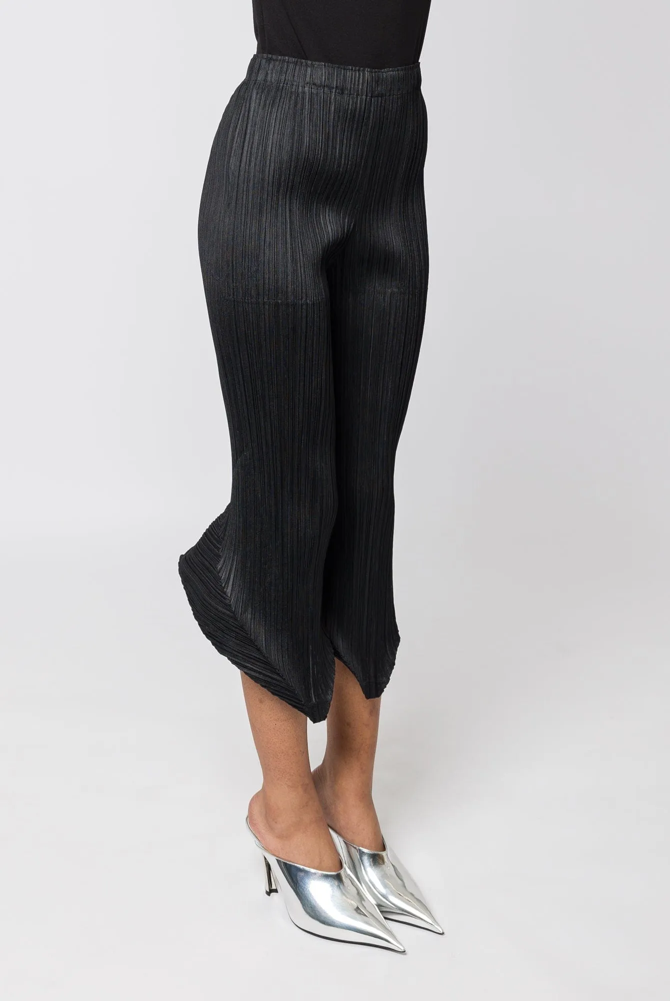 Pleats Please Issey Miyake Thicker Bottoms 2 in Black