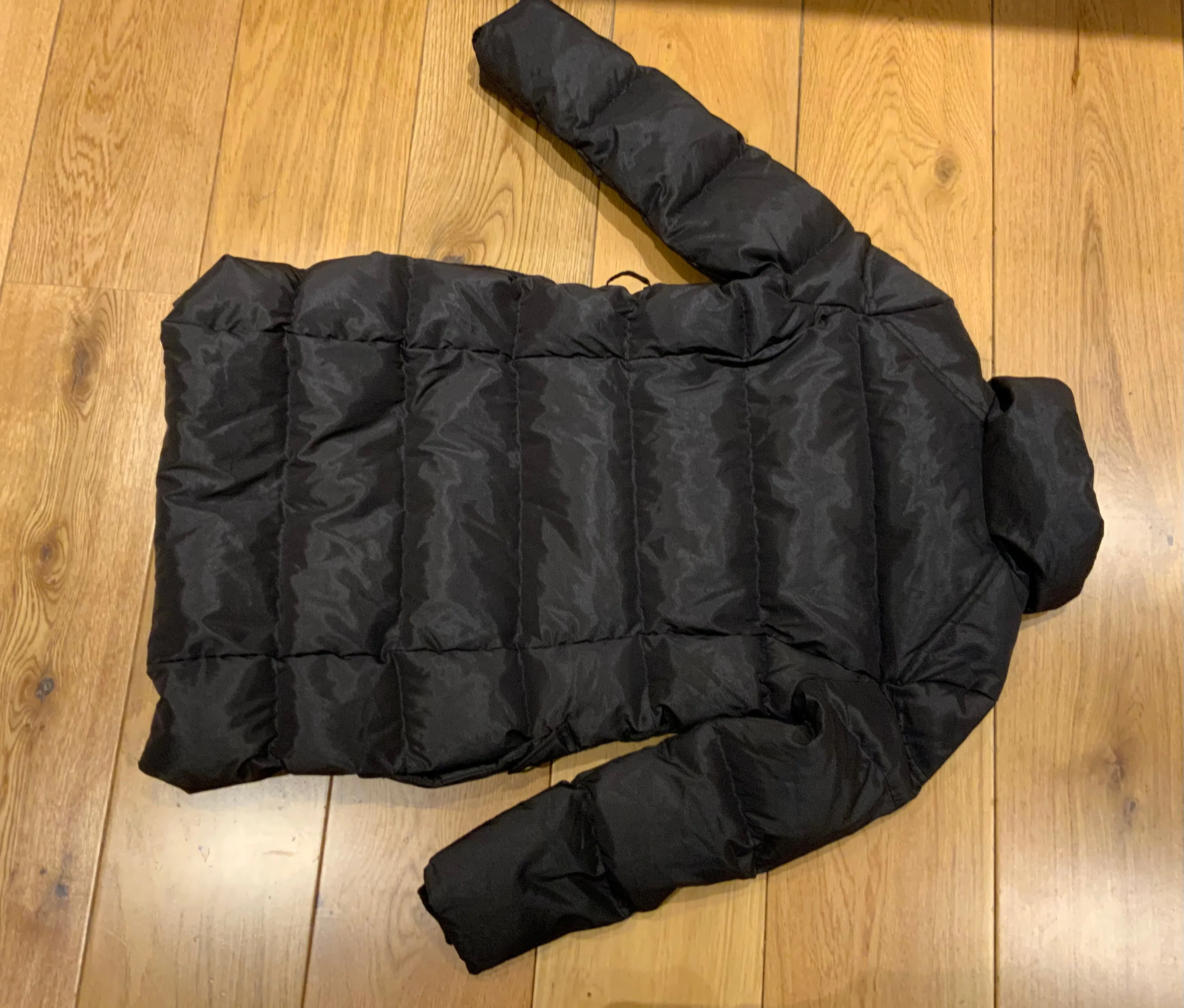 Ralph Lauren Girls' Puffer Black Winter Down Feather Coat Jacket M 8-10 years children