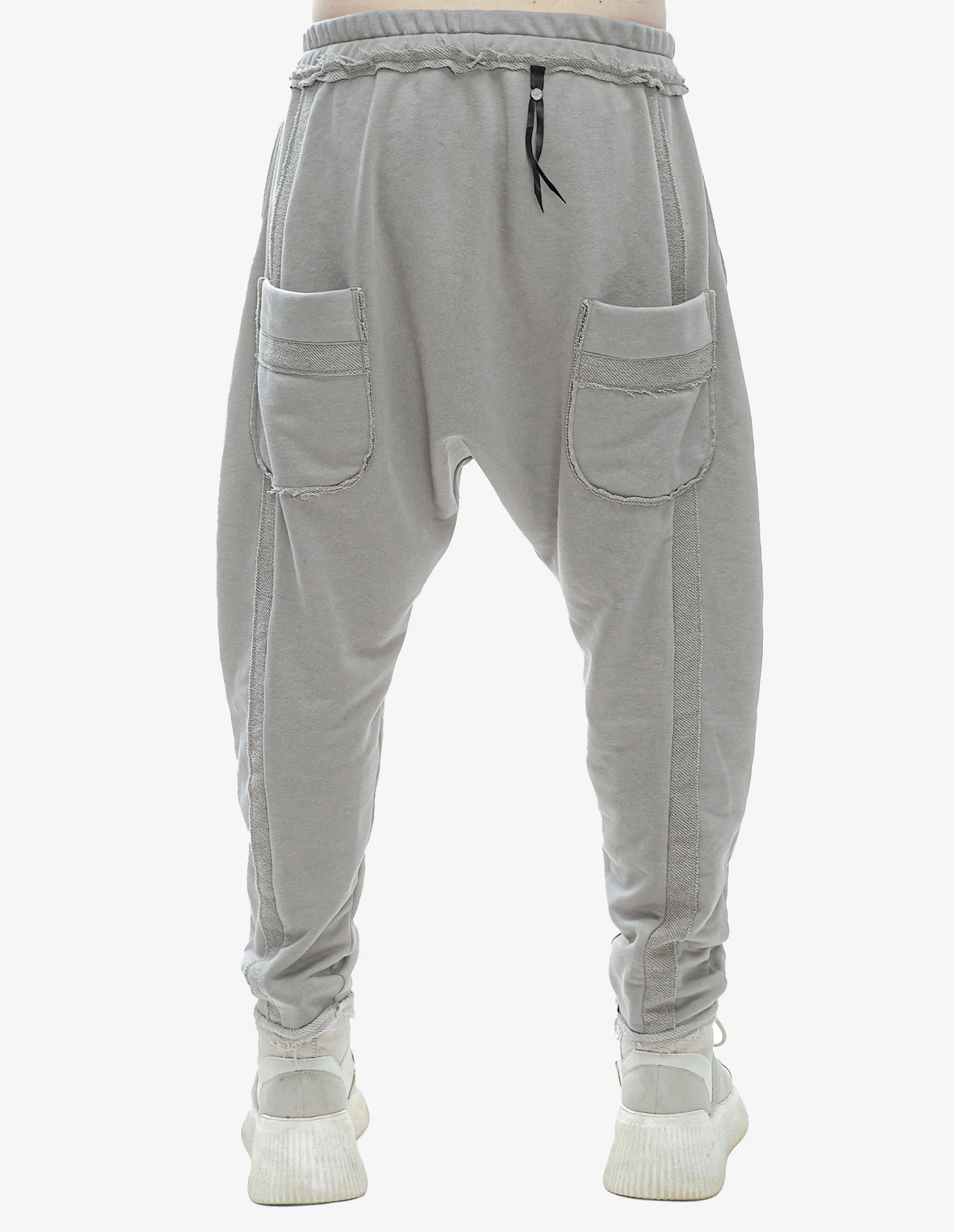 Raw-Detailed Trousers