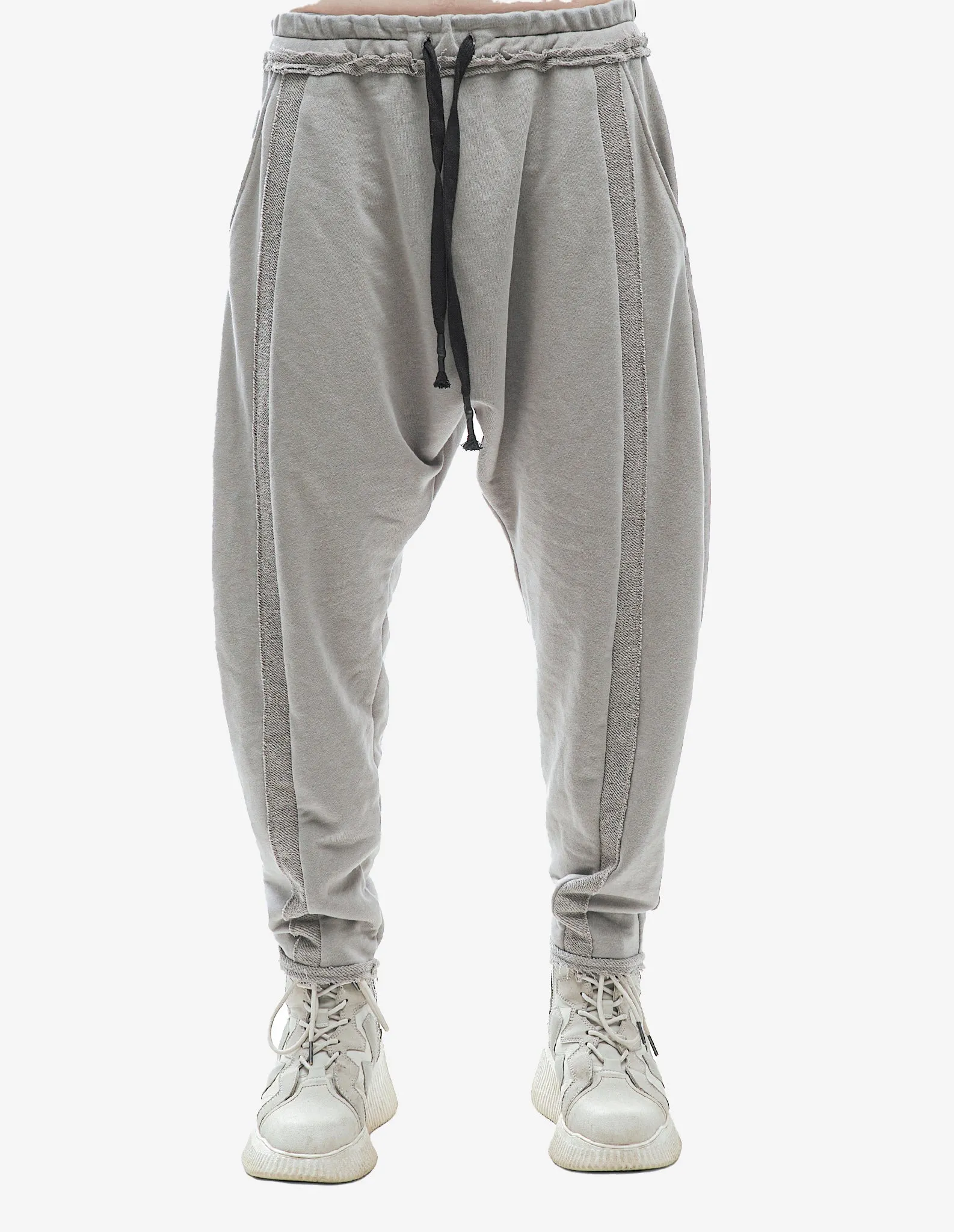 Raw-Detailed Trousers