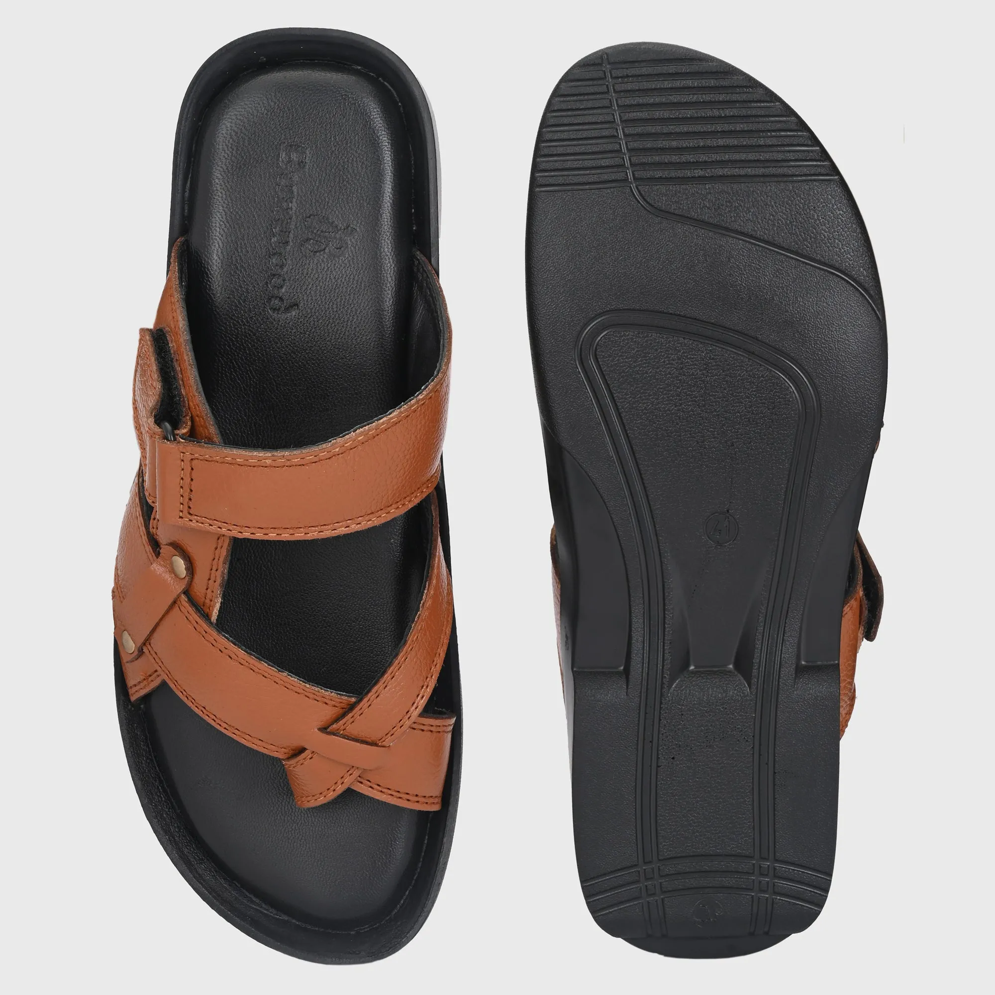 Refined Leather Slippers for Everyday Comfort