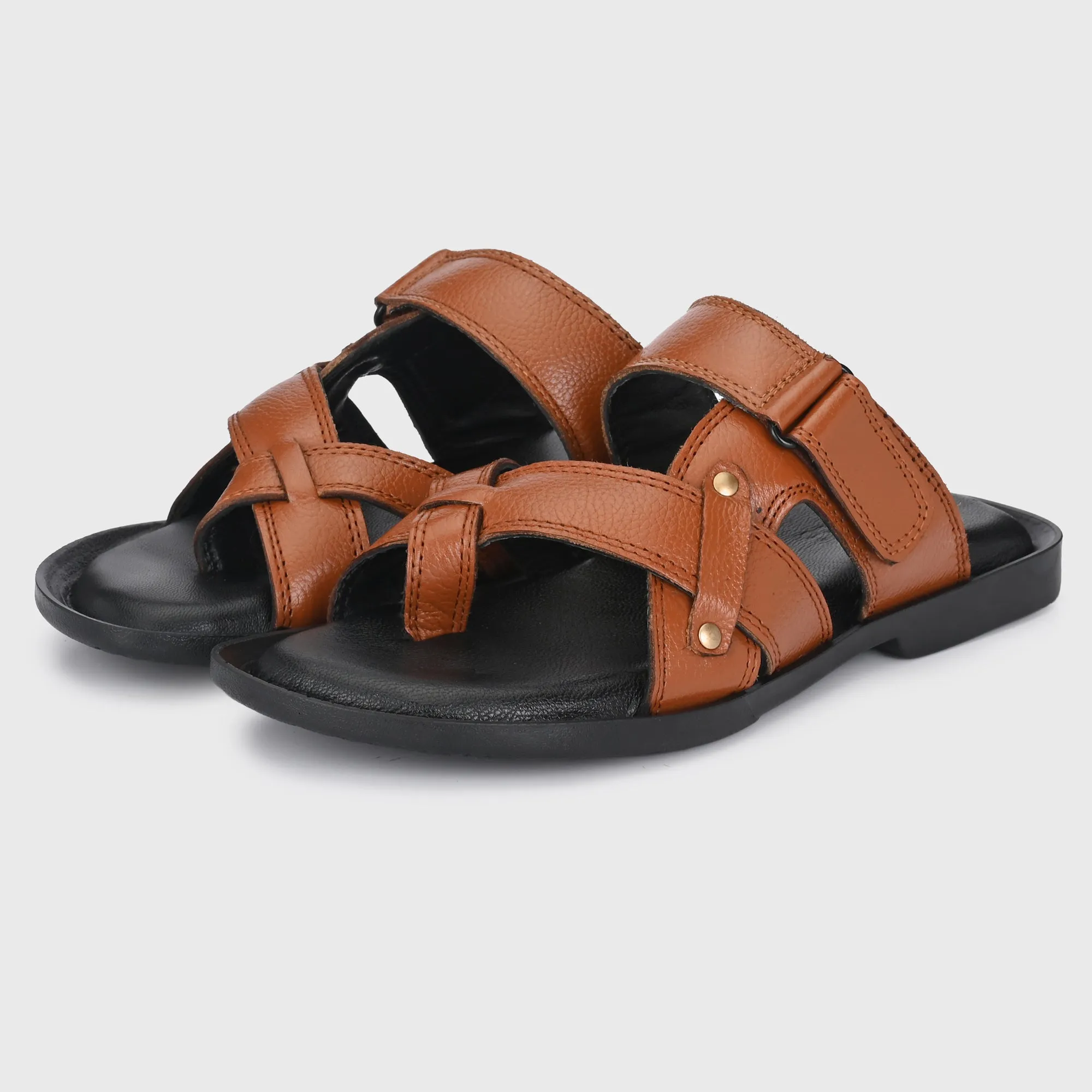 Refined Leather Slippers for Everyday Comfort