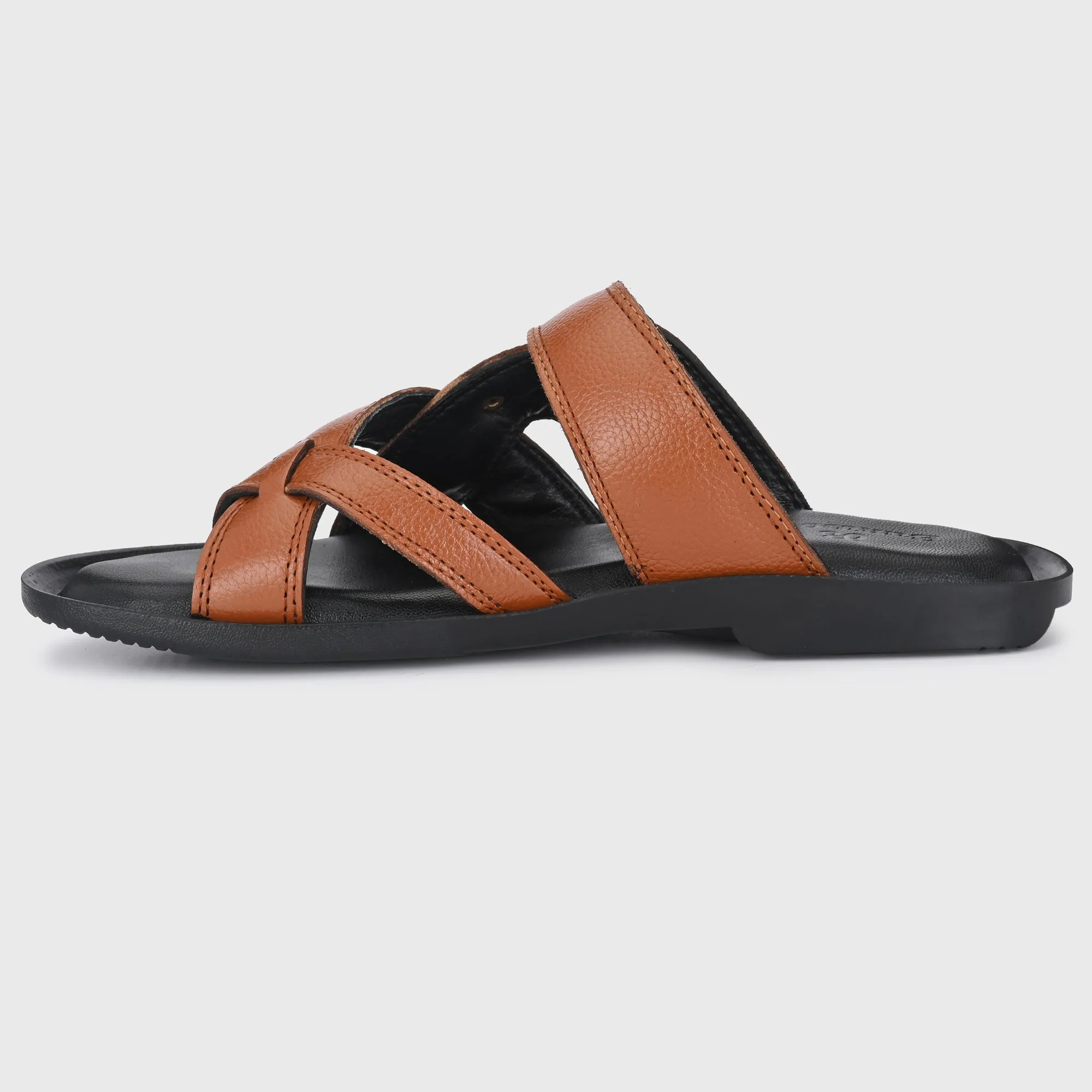 Refined Leather Slippers for Everyday Comfort