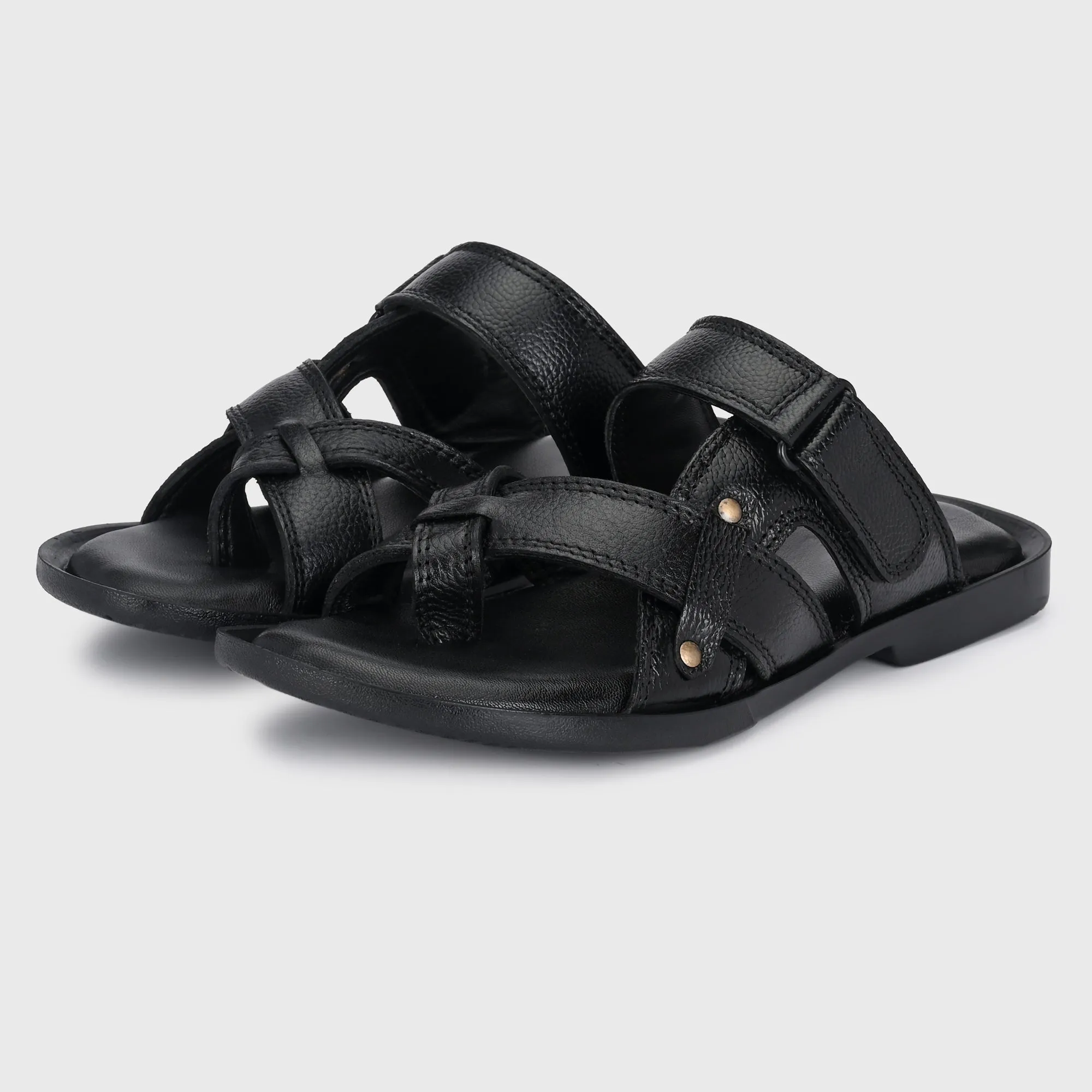 Refined Leather Slippers for Everyday Comfort