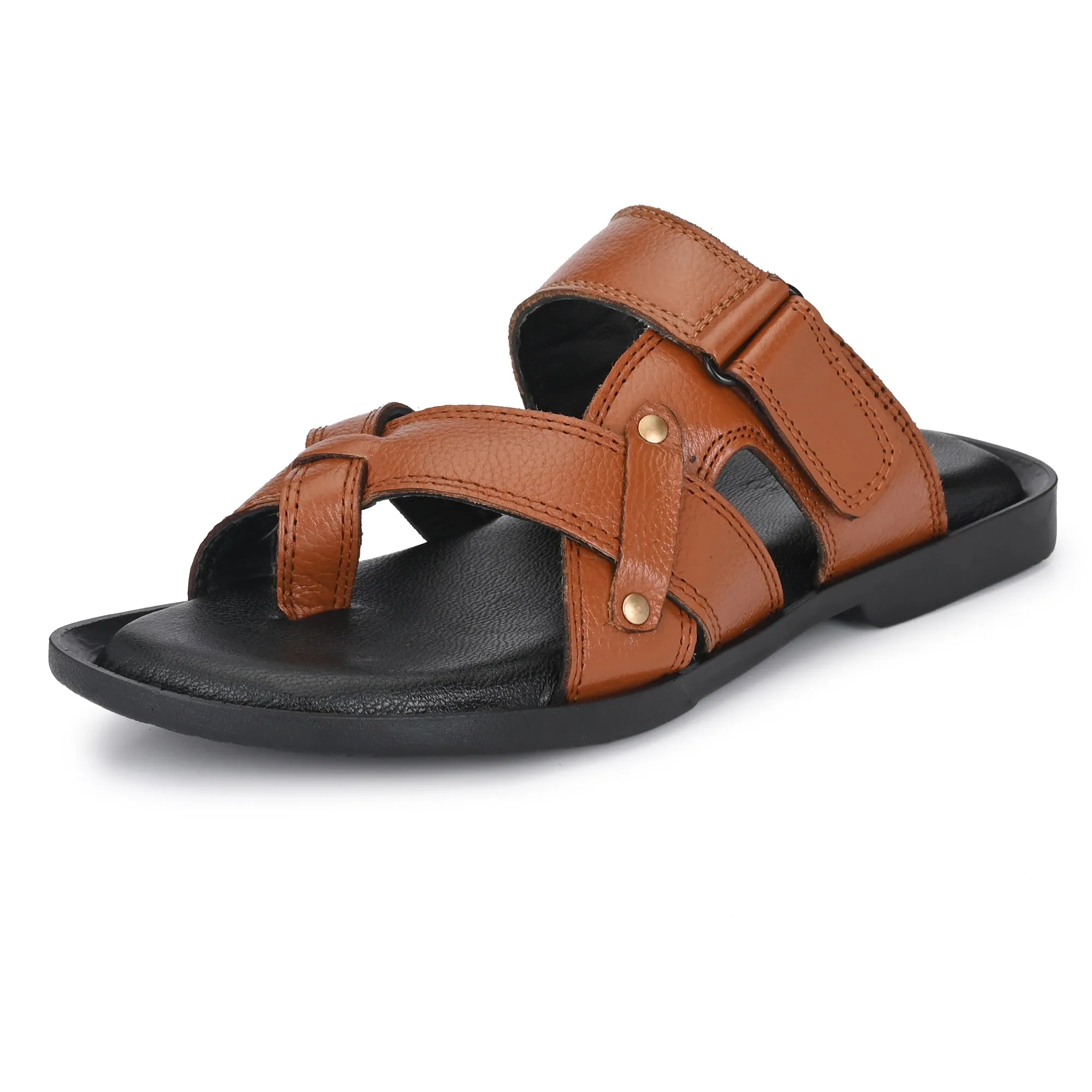 Refined Leather Slippers for Everyday Comfort