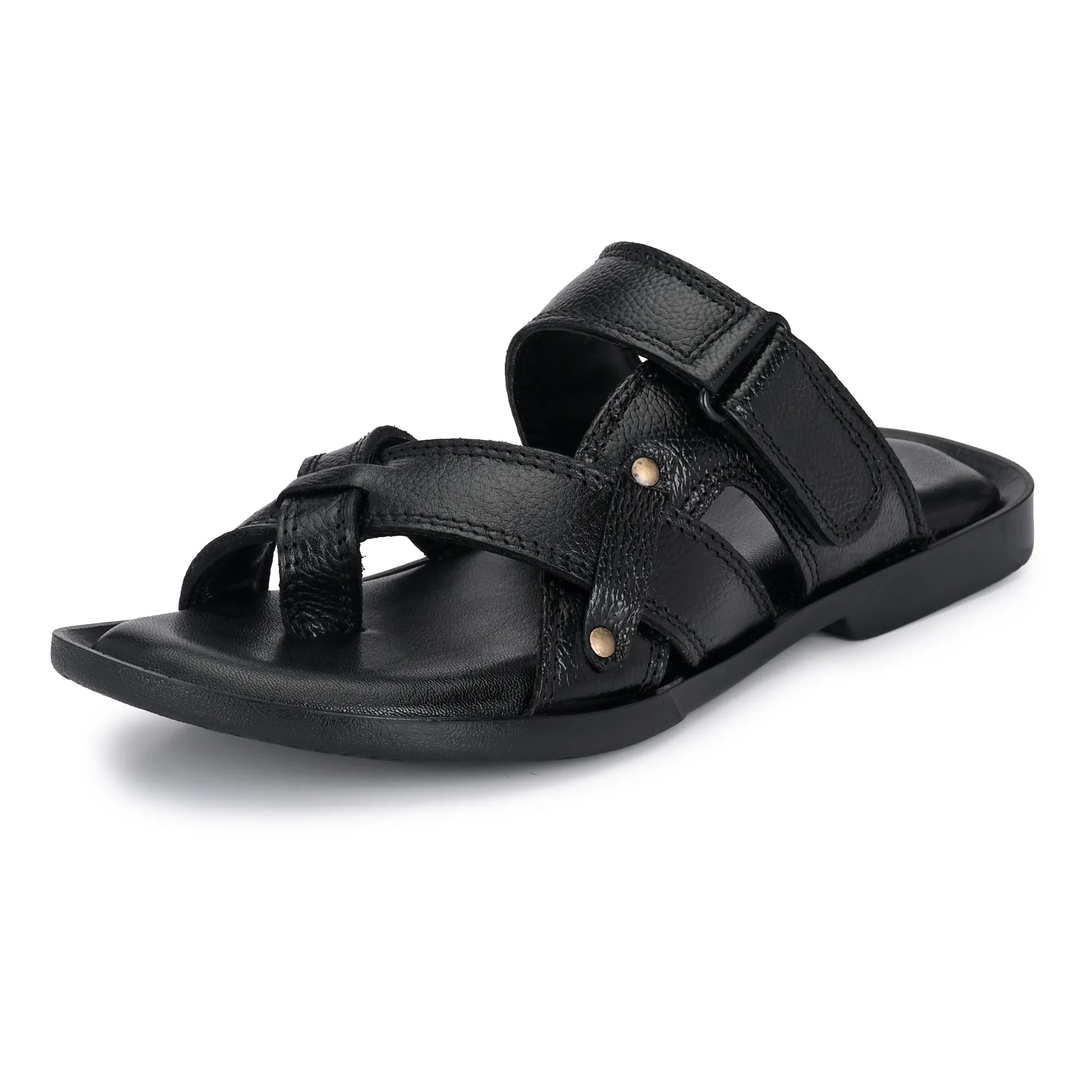 Refined Leather Slippers for Everyday Comfort