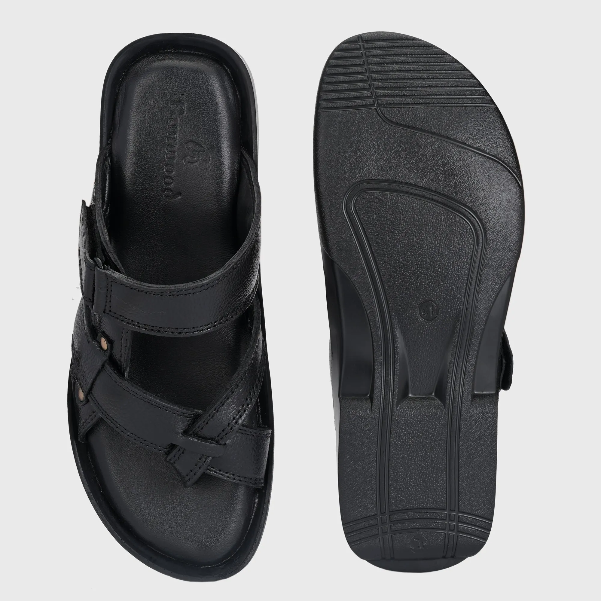 Refined Leather Slippers for Everyday Comfort
