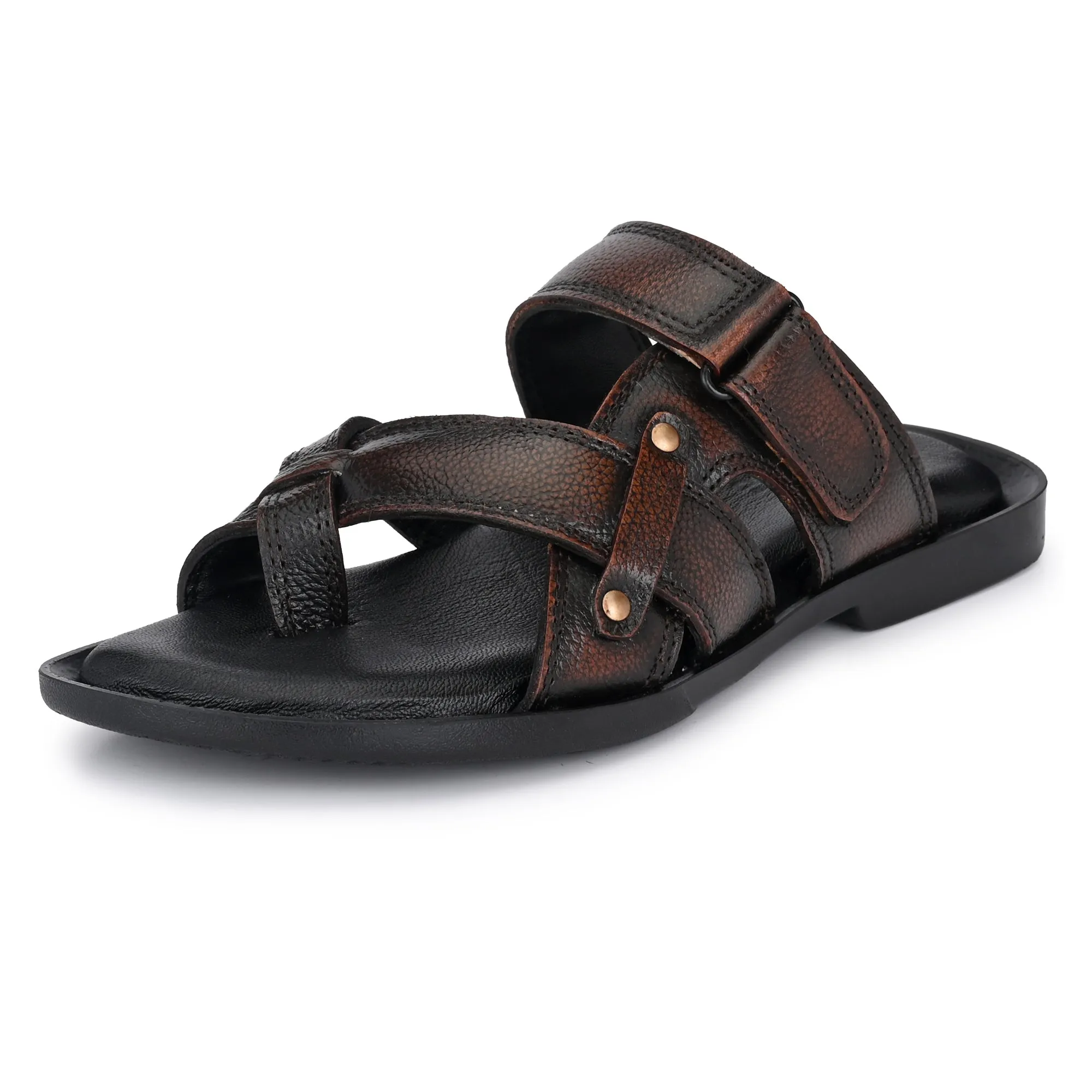 Refined Leather Slippers for Everyday Comfort
