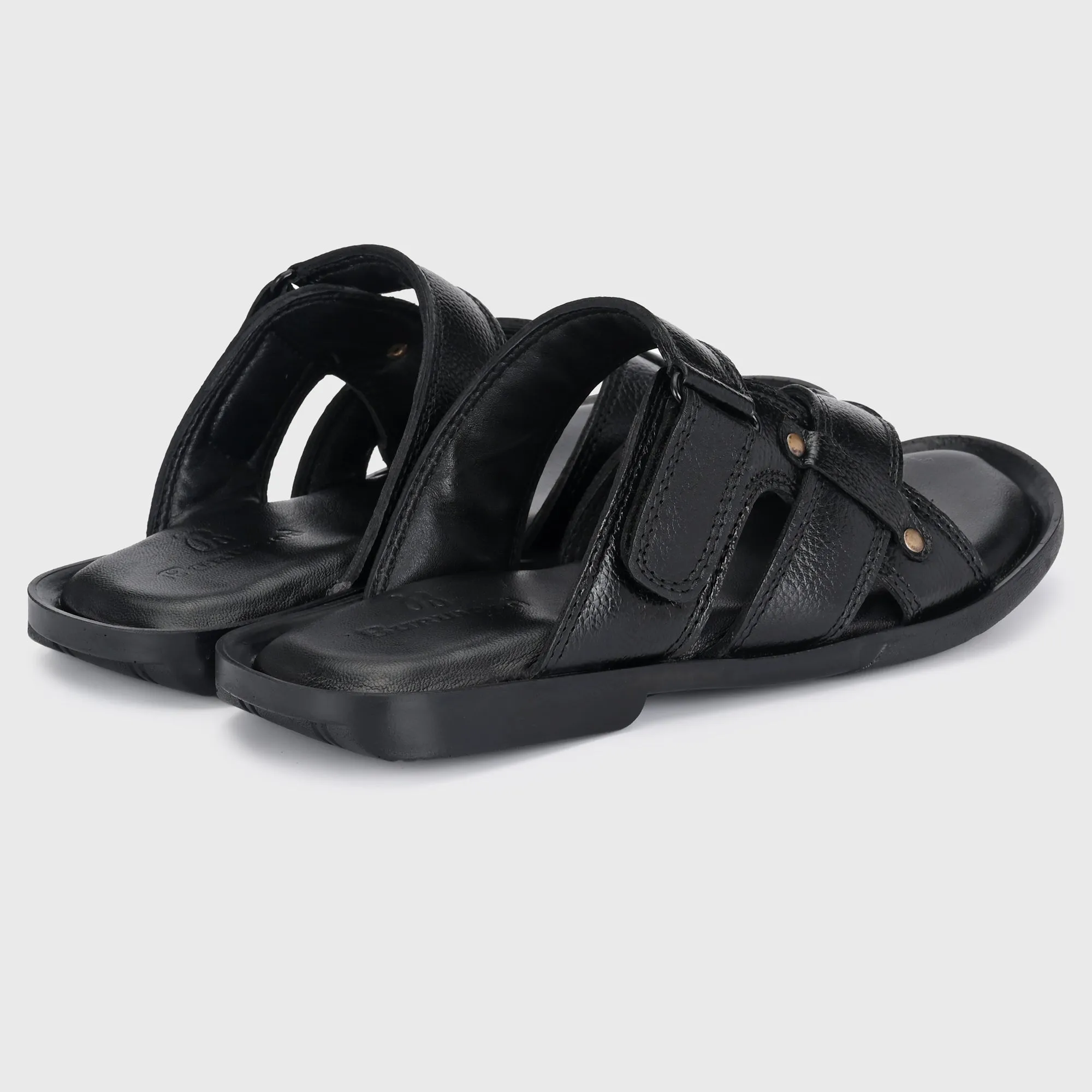 Refined Leather Slippers for Everyday Comfort