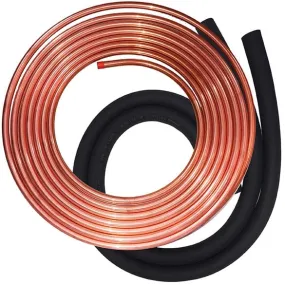 Refrigerant line set 3/8" x 1-1/8" - 15ft with insulation