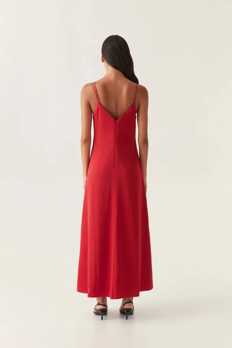 Riddle Button Down Maxi Dress