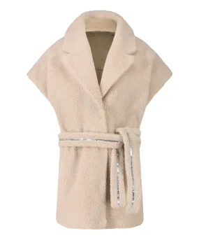 Riley Reversable Teddy vest - tornado
