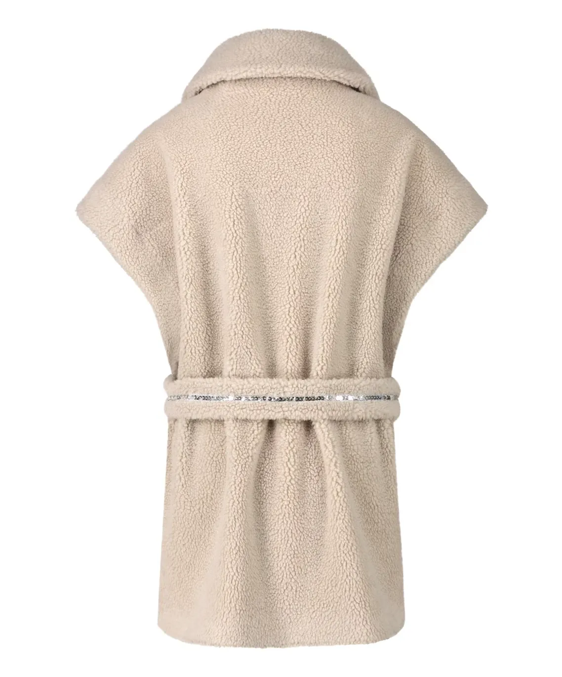 Riley Reversable Teddy vest - tornado