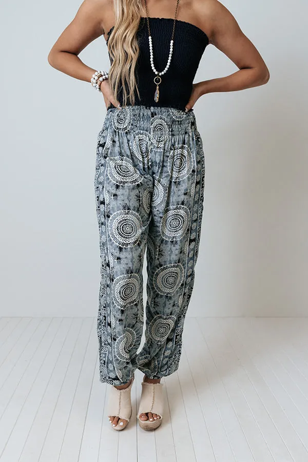 Santa Barbara High Waist Harem Pants