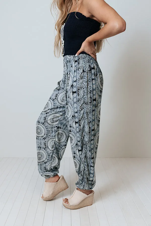 Santa Barbara High Waist Harem Pants