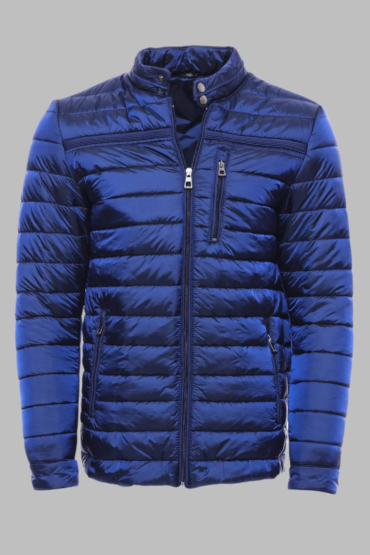 Sax Blue Down Men Coat - Wessi
