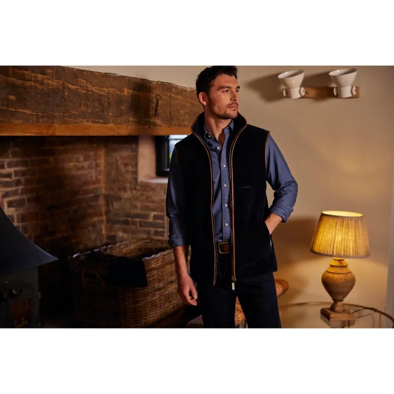 Schoffel Mens Oakham Fleece Gilet - Port