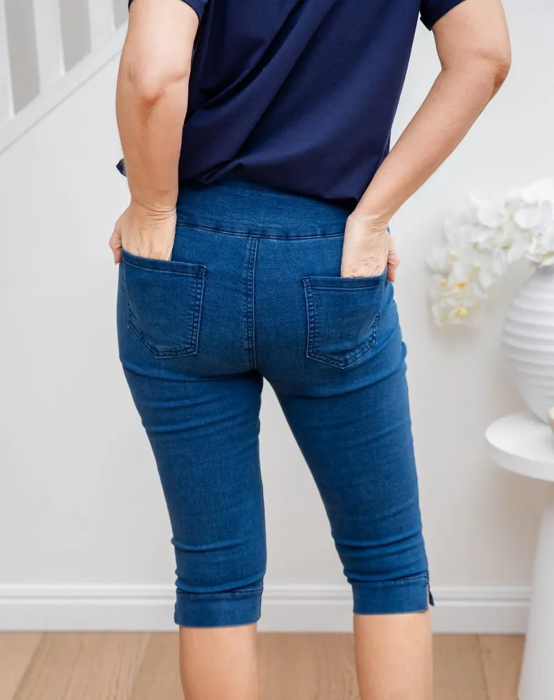 Slip On Capri