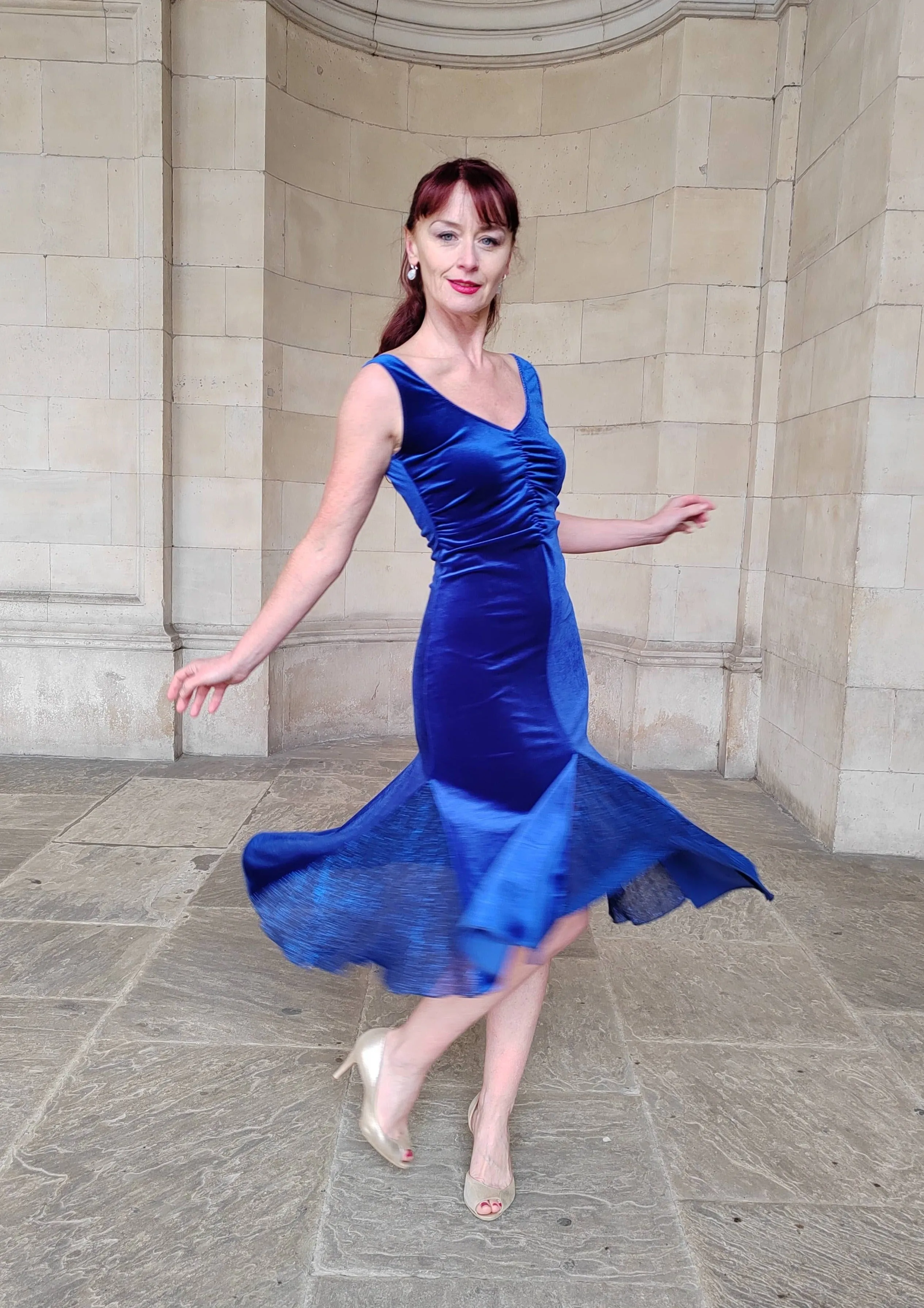 SOFIA Dance dress with shimmer inserts