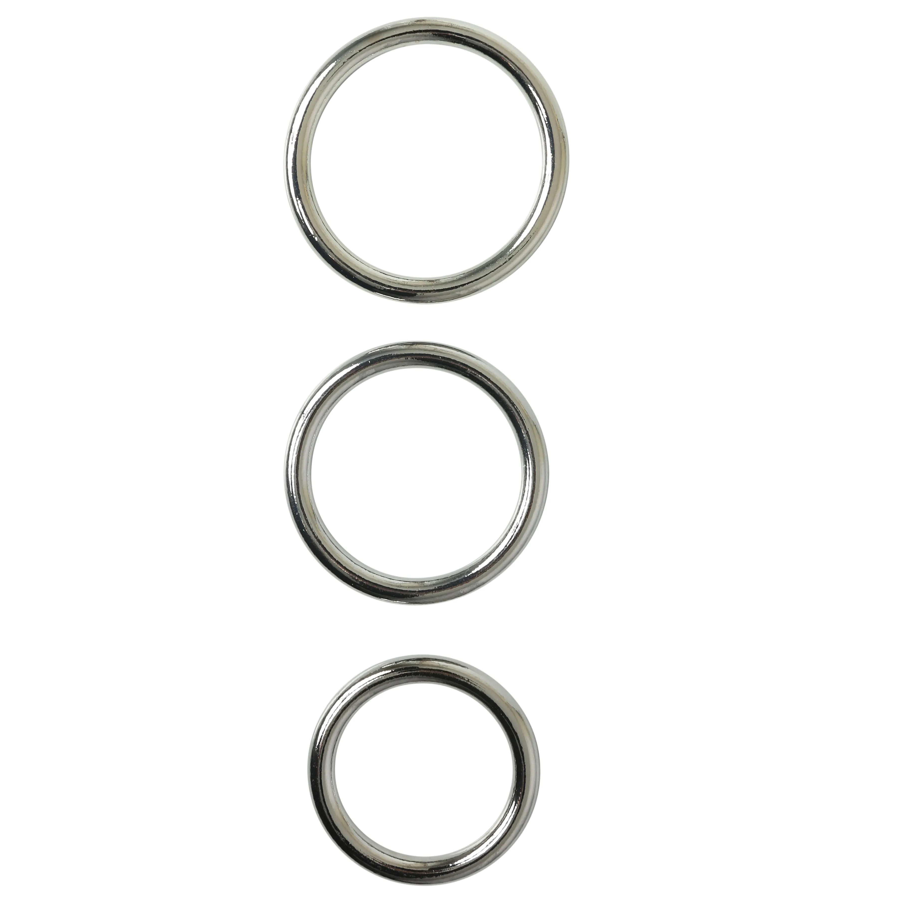 Sportsheets Metal O Ring - Pack Of 3