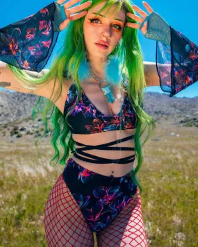 Starflora Mesh Flare Sleeves