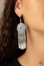 Sun Warrior - Silver Earrings FINAL