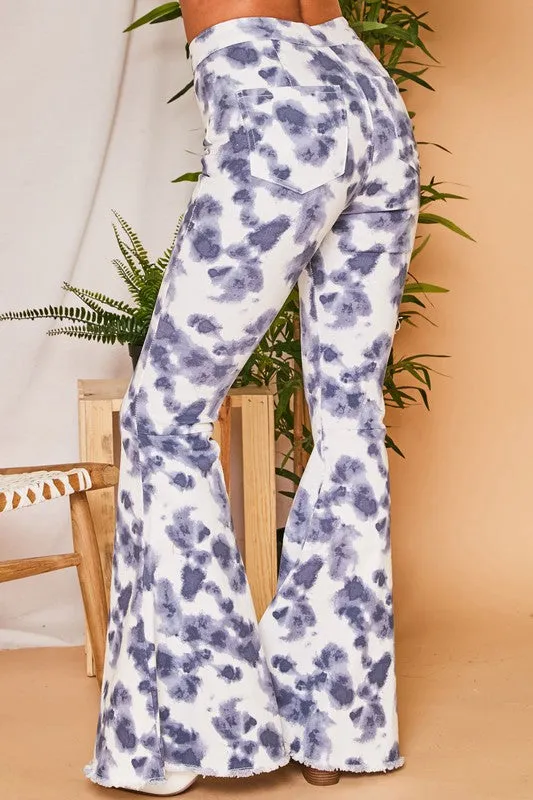 Sweet Disposition Denim Flared Pants