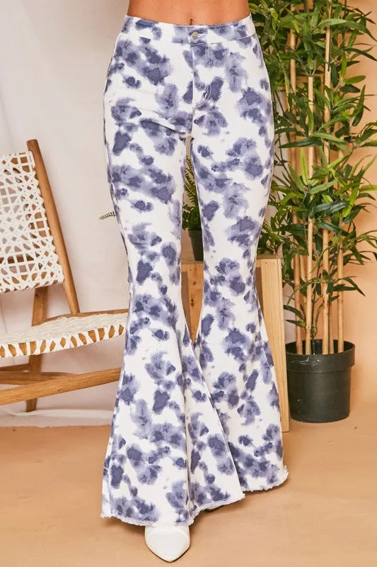 Sweet Disposition Denim Flared Pants