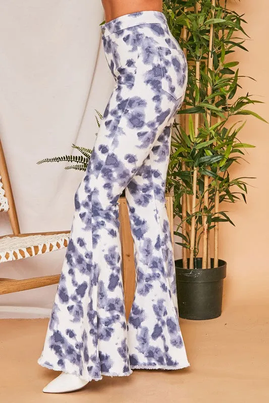 Sweet Disposition Denim Flared Pants