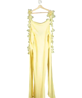Sydney Lane Yellow Tilly Floral Slip Dress UK XS