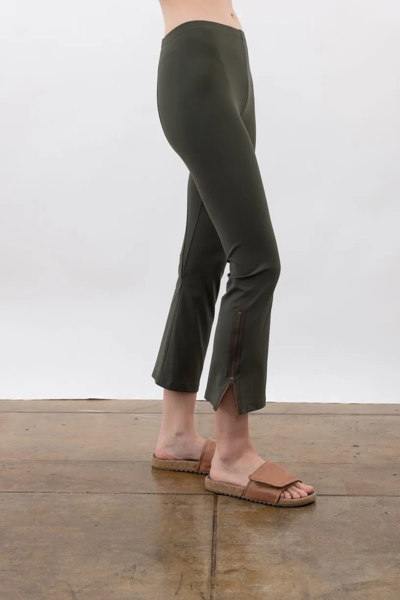 Tech Stretch Cropped Side Zip Legging - MITRA SP24